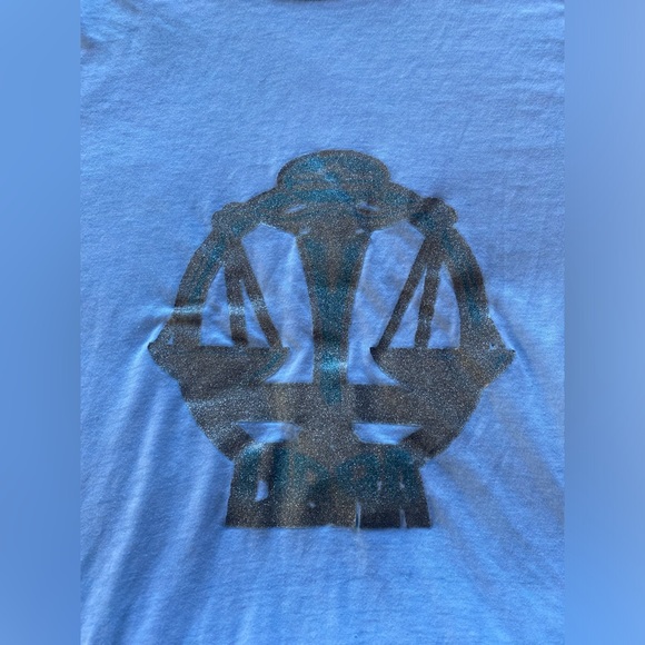 VTG 70’s Libra Zodiac sign Paper Thin Graphic Tee! Rad and Rare! Size S/M. - Picture 5 of 10